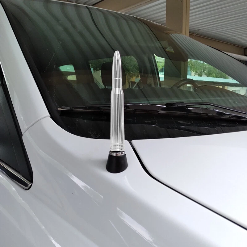 SILVER BULLET ANTENNA 50 CAL for CHEVROLET SILVERADO 1500/2500/3500/GMC SIERRA - Image 3 of 4