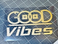 Good Vibes Custom Designed Vinyl Decal Lotsa Sizes Colors Buy 2 Get A 3rd FREE