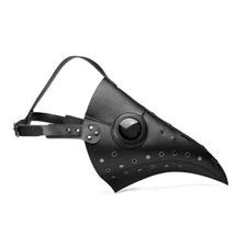 Rivet Plague Doctor Mask Bird Mouth Long Nose Steampunk Mask Halloween Accessory