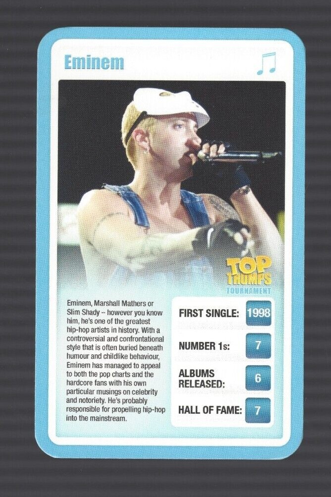 hip hop top trumps
