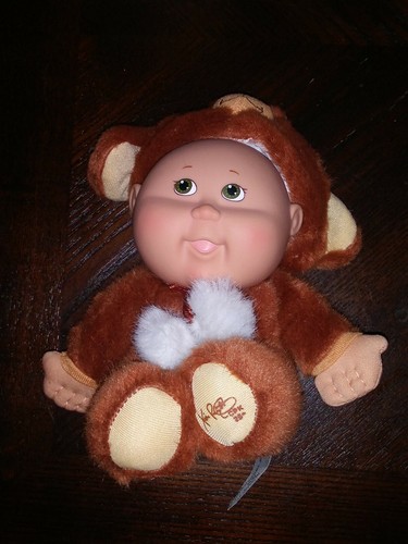 Cabbage Patch Kids 25th Anniversary Snuglies Puppe Welpe Hund Baby Kostüm 2008