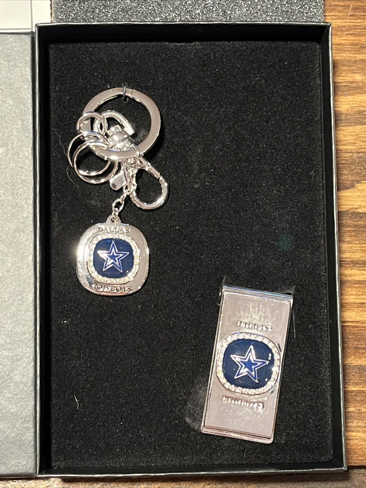 Brand New Danbury Mint Dallas Cowboys Keychain & Money Clip - Image 3 of 3