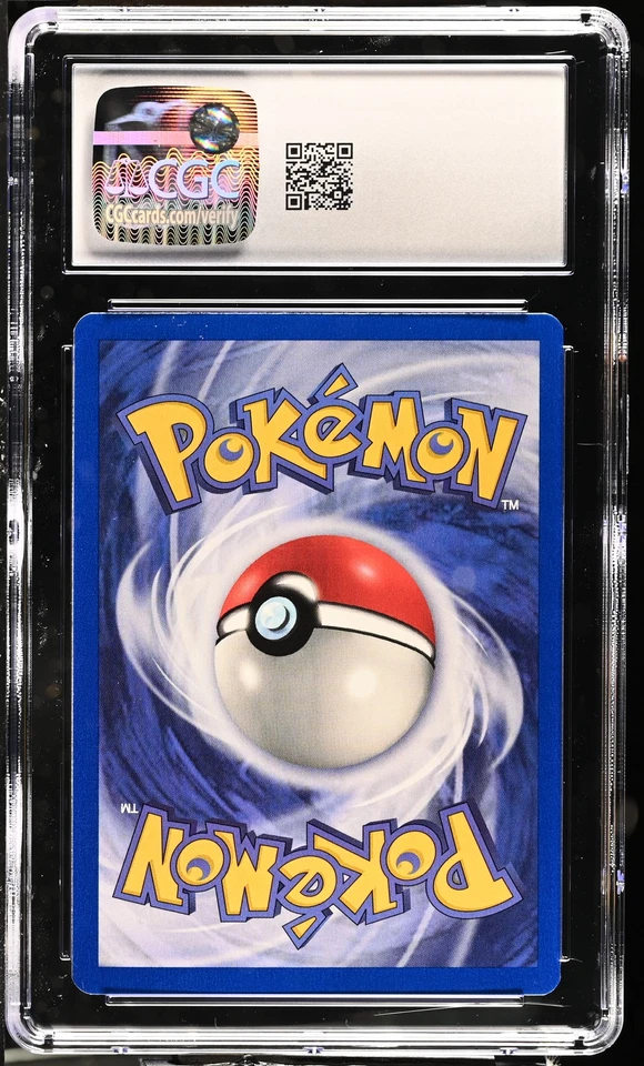 CGC 10 GEM MINT Machamp Italian Base Set 1st Edition ITA 8/102 Holo Pokemon Card - Image 2 of 2