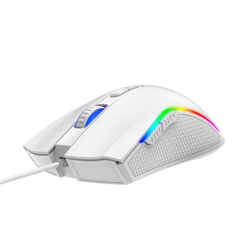 Cord Gamings Mouse, PC Mouse Breathing RGB LED Precisions Adjust 3200DPI - Picture 9 of 10