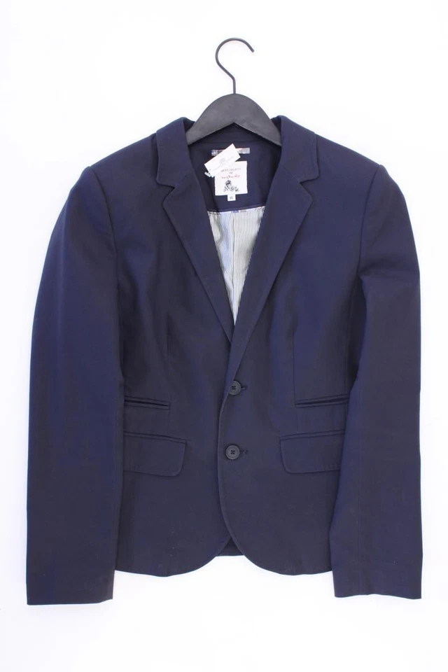 ✅ Second Life Fashion Jackpot Blazer für Damen Gr. 38, M blau aus Baumwolle ✅ - Bild 4 von 4