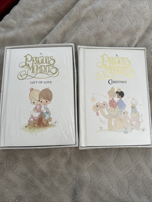 A Precious Moments Chritmas And Gift Of Love Both New Sealed