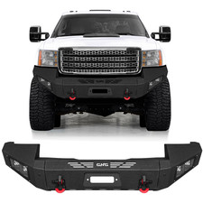 Vijay Steel Front Bumper Fits 2011- 2014 Gmc Sierra 2500 3500 Wwinch Plate