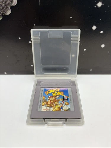1994 Nintendo Game Boy Donkey Kong Game w/ Original Case - Tested & Working!!!