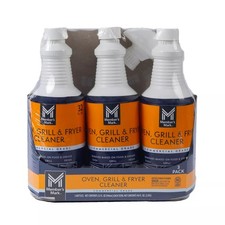 Member's Mark Commercial Oven, Grill and Fryer Cleaner, 32 Ounce Pack of 3 