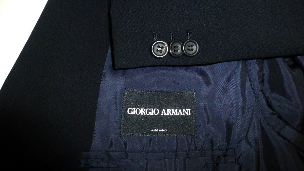 Giorgio Armani 黒ジャケット サイズ38 Giorgio Armani Black Suits & Blazers for Men for sale | eBay