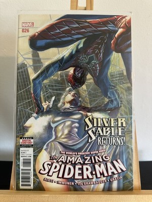 Amazing Spiderman #26 Silver Sable Return Alex Ross Cover NM/M Marvel Comics 