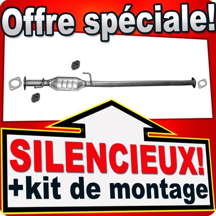 Silencieux intermédiaire tube échappement central Hyundai Tucson Kia Sportage 2.0i