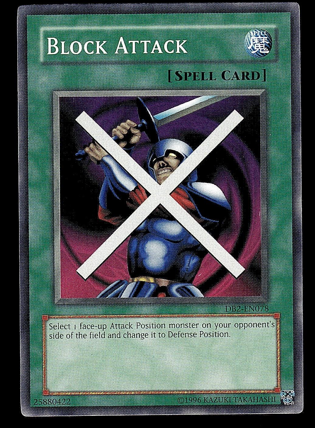 Yu-Gi-Oh Unlimited Block Attack DB2-EN078 Common