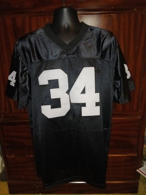 Oakland Raiders Bo Jackson #34 Stitched Black Custom Football