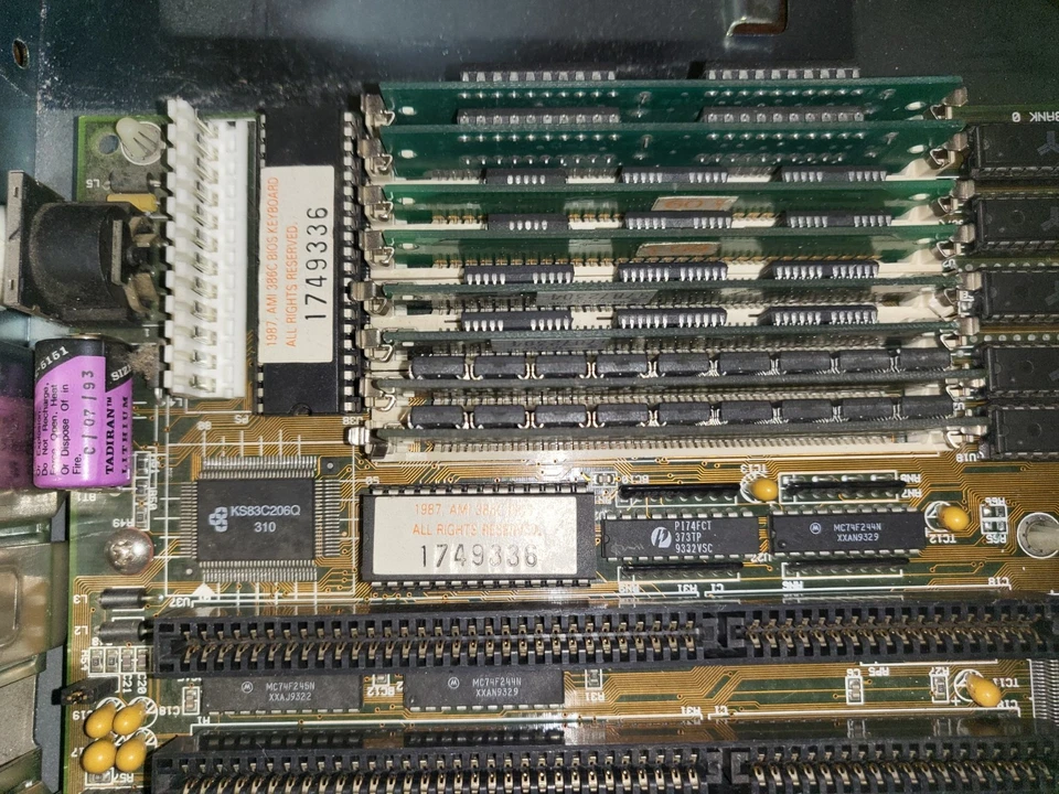 Retro 386 Pc + Cirrus Logic CL-GD5401-42QC (ISA VGA) + Maxtor 7171AT - Bild 4 von 4