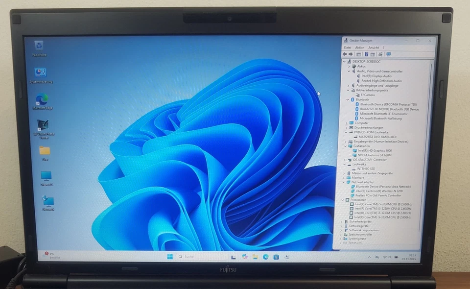17" Gaming Fujitsu Lifebook N532 i5 3,2GHz 8GB 240GB SSD NVIDIA GeForce GT 620M - Bild 3 von 4