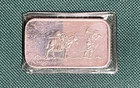One Troy Ounce Fine  Silver Bar 999 Winchester Indian SilverTowne