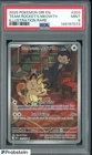 2025 Pokemon DRI EN Illustration Rare #203 Team Rocket's Meowth PSA 9 MINT