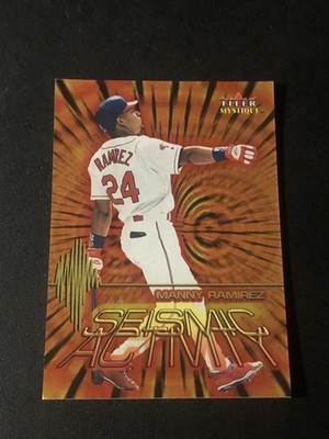 2000 Fleer Mystique Seismic Activity Manny Ramirez #5SA
