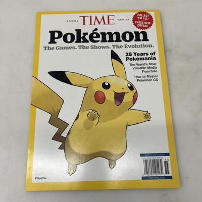 Pikachu TIME Magazine Special Edition 2024 Collectors 25 Years Of