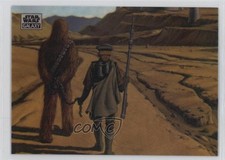 2024 Chrome Star Wars Galaxy Refractor Chewbacca Boushh Han Solo's Rescue 0a3b