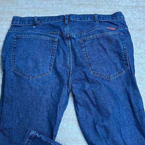 Benchmark Pants Women 14 Blue Flame Resistant Workwear Denim USA Made - Picture 9 of 11