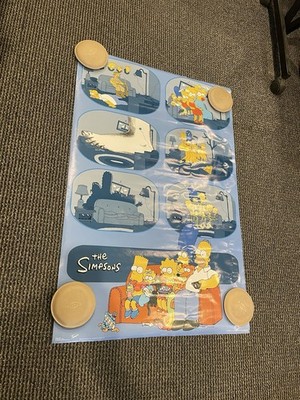 2002 Simpsons Couch Poster Matt Groning *Brand New