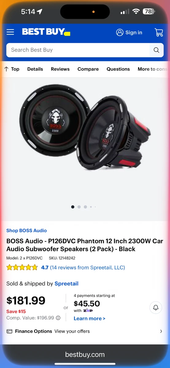 BOSS Audio 12