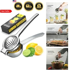 Lemon Squeezer Stainless Steel Juicer Manual Citrus Fruit Extractor Tools