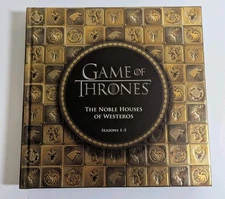 Game of Thrones: Noble Houses of Westeros Seasons 1-5 HC Book HBO TV Show 2015