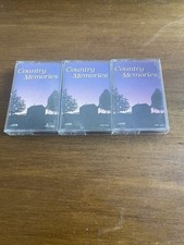 Country Memories 3 Tape Set by Various Artists Cassette Tape 1993 Lot of 3 K6
