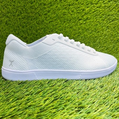 Flux Footwear Adapt Trainer White Mens Size 8.5 Athletic Knit Shoes Sneakers