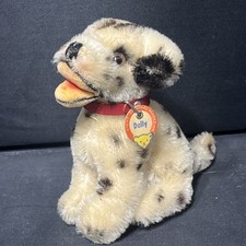 Vtg Steiff Mini Dally Puppy 4  Tall Rotating Head