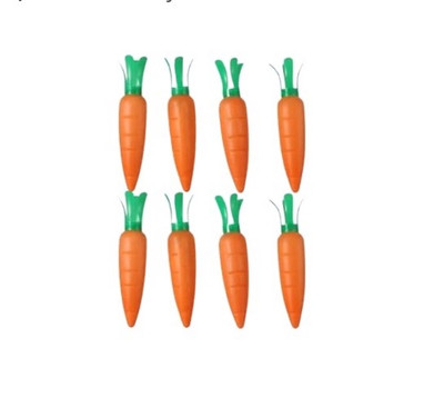 1Pack  Easter Powder Candy Carrots 2.36oz/67g. 8 Pc- Seasonal/Basket