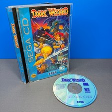 SEGA CD DARK WIZARD GAME COMPLETE CIB RPG