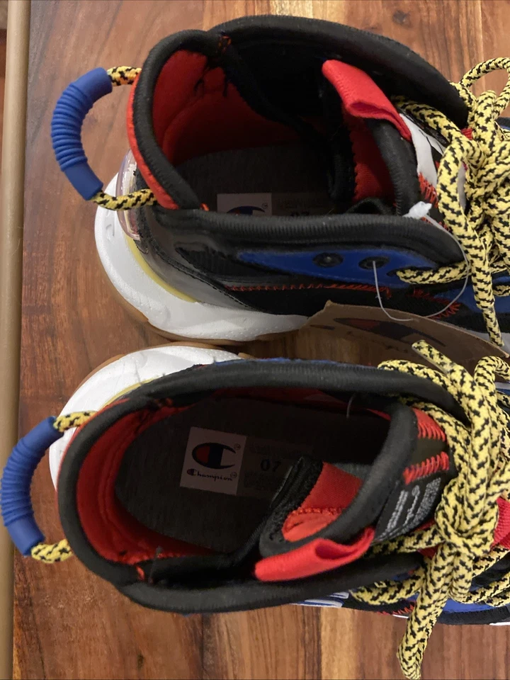 Champion Bromad Slice "Black/Prime”Grade School Boys' Shoe CP102252Y NWT SZ 7 - Image 4 of 4