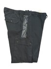 DRIES VAN NOTEN Pants Black 34X31 Tagged EU 52 5 POCKET Cotton Pleather Trimmed — photo 3
