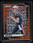2024 Panini Prizm - Rookies Drake Maye #329 Lazer Prizm (RC) Rookie Patriots