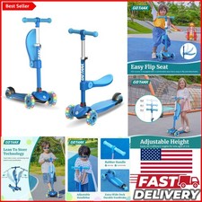 Smooth Ride 3-Wheel Scooter for Kids with Adjustable Handlebars & Non-Slip Deck