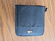 Case Logic CD Travel Case - 32 Disc Capacity - Nylon Black Zippered