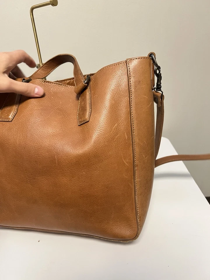 ELLINGTON BOLSO DE MERCADO DE CUERO MARRÓN Foto 3 de 4