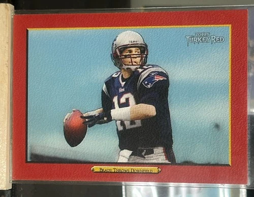 2006 Topps Turkey Red - Checklist Tom Brady #131 Red Parallel NE Patriots