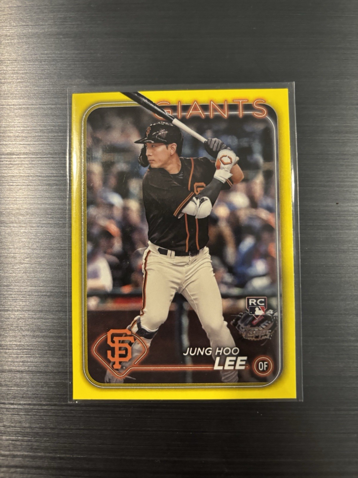 2024 Topps Series 2 - Jung-Hoo Lee #691 Yellow (RC) San Francisco Giants 