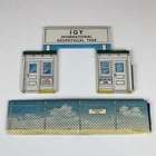 Marx IGY International Geophysical Year Tin Litho Front Gate Archway Fence Piece