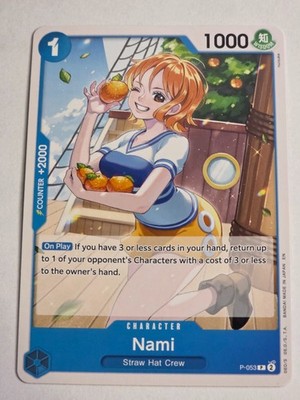 Nami - NONFOIL P-053 - Learn together Nami Deck - One Piece