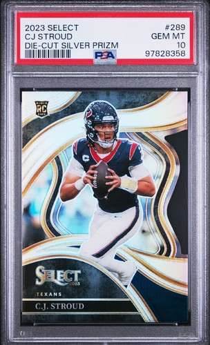 2023 C.J. Stroud [Silver Prizm Die-Cut] #289