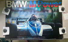 Vintage 1980s Bmw M Power Formula 1 Posters 2 Original Bmw Motorsport F1 West