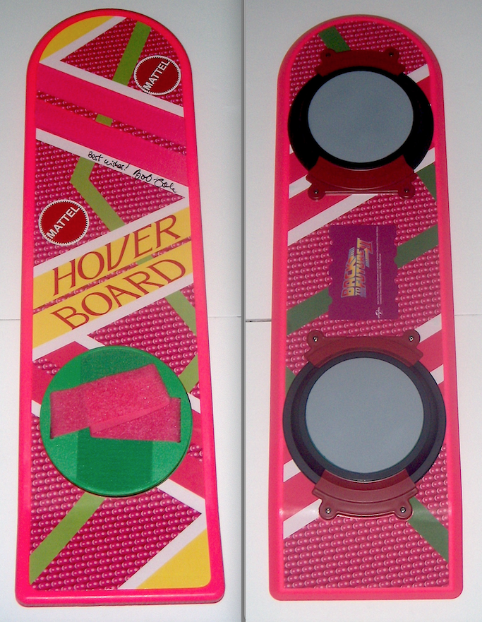 Back to the Future Hoverboard Prop Replica ***Autographed by Bob