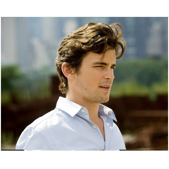 White Collar Matt Bomer as Neal Caffrey Talking on Phone 8 x 10 inch photo