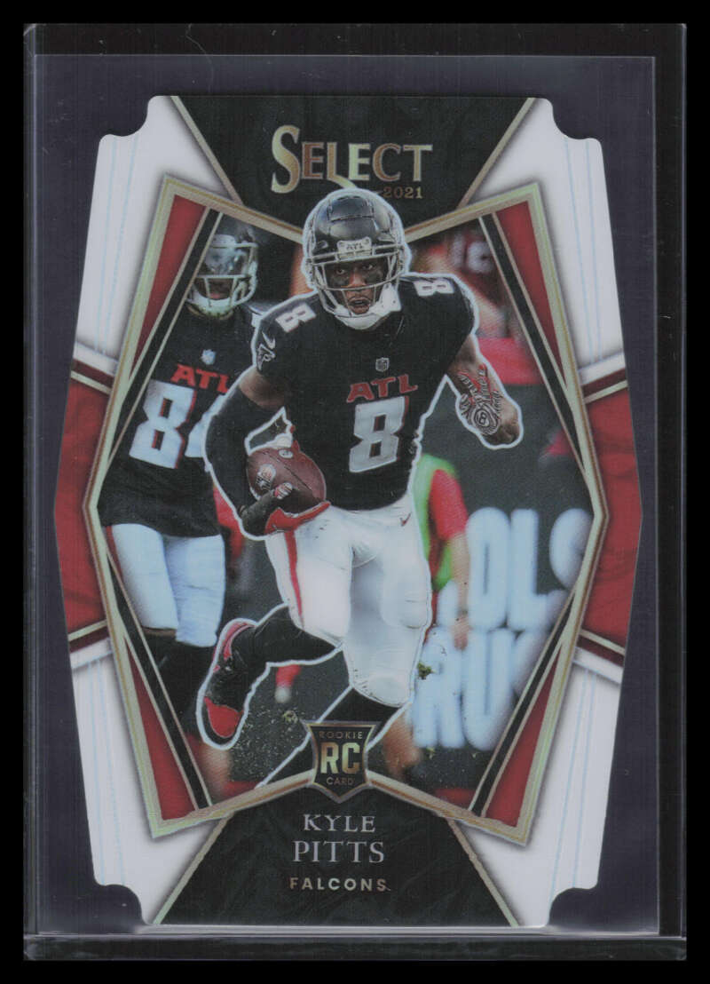 2021 Select Prizm White Die Cut 146 Kyle Pitts Rookie 11/99 Premier Level